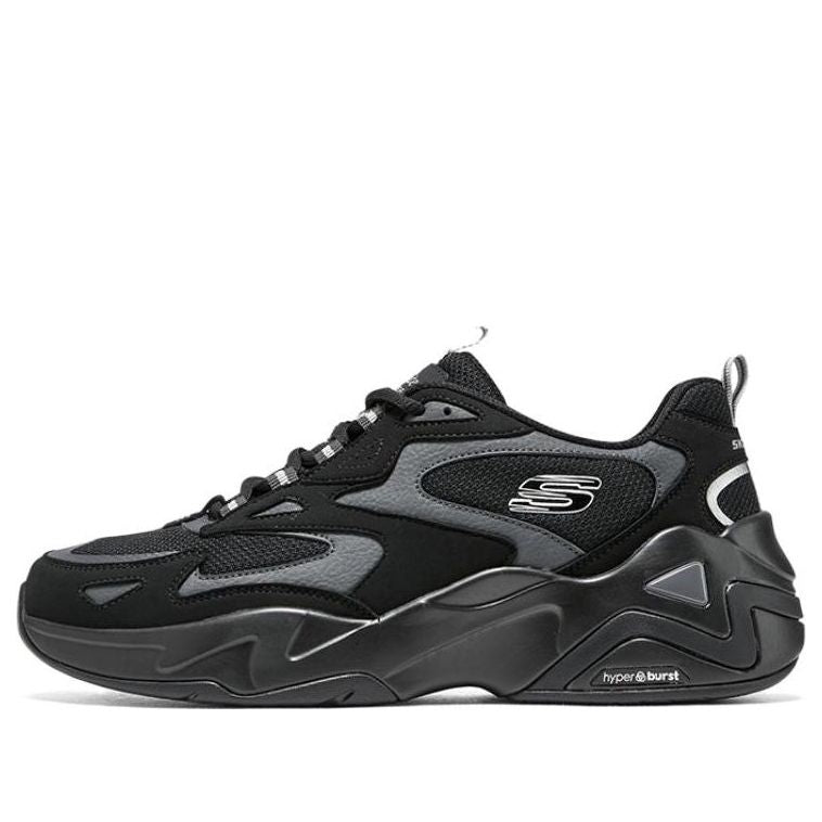 (WMNS) Skechers Stamina V3 Shoes 'Black Grey' 896259-BBK