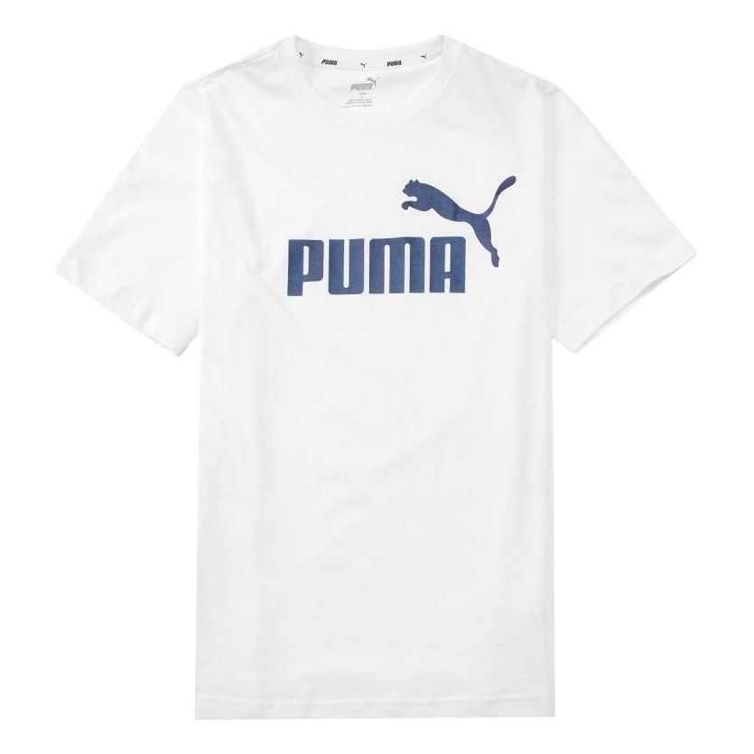 PUMA ESS+ Logo Execution T-Shirt 'White' 849563-02