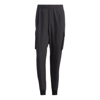 Men's adidas Loose Sports Running Cargo Casual Pants/Trousers Black H39859