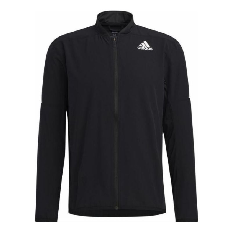 adidas AEROREADY 3-Stripes Jacket 'Black White' GM0637