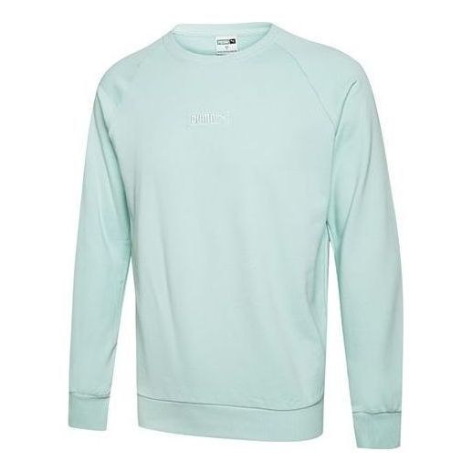 PUMA Street Style Long Sleeves Sweatshirts 'Teal' 597358-42