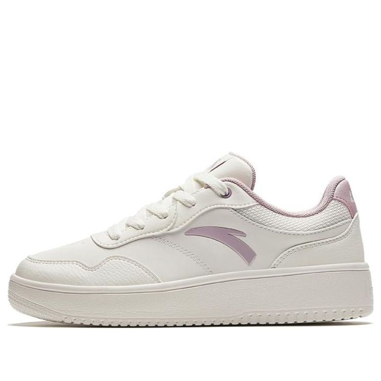 (WMNS) ANTA Skateboarding Series Sneakers 'White Pink' 922428010-3
