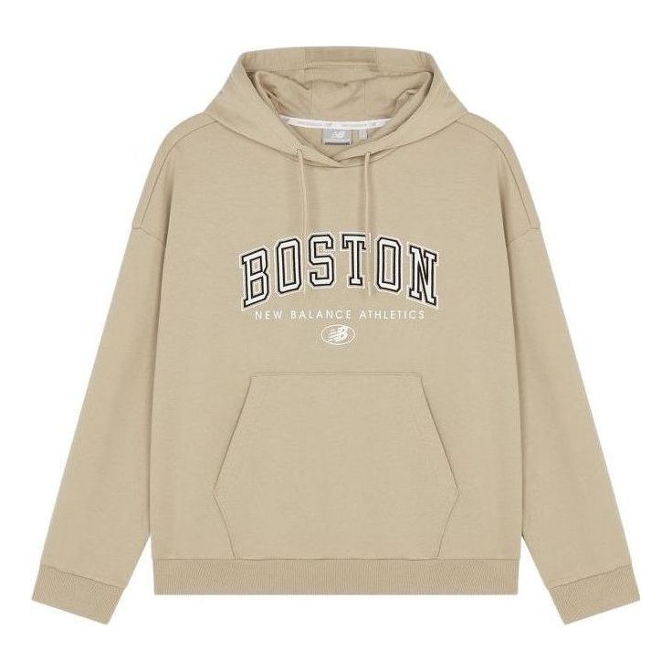 (WMNS) New Balance Sport Hoodie 'Beige' 5CC17162-BEI
