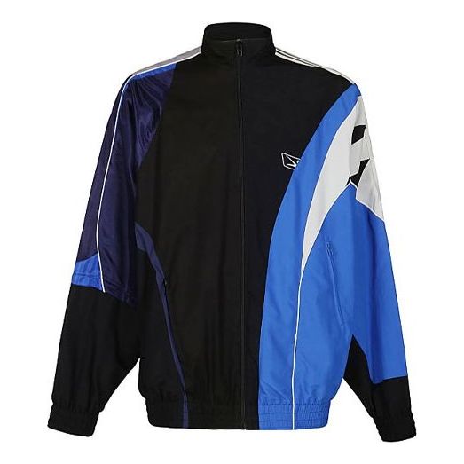 Balenciaga Split Tracksuit Jacket 'Black Blue' 658951TYB181000