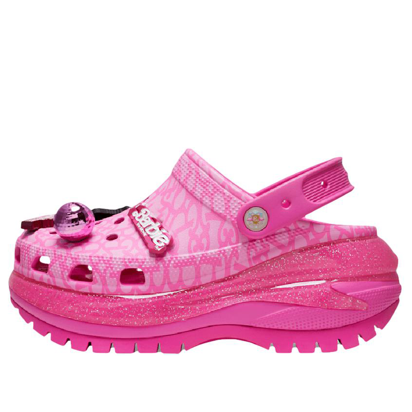 Crocs Classic Mega Crush Clog 'Barbie The Movie Electric Pink' 209244-6QQ