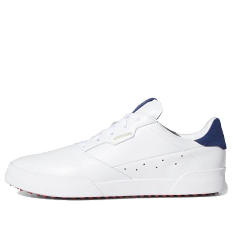 adidas Adicross Retro Golf Shoes 'White Blue' EE9164