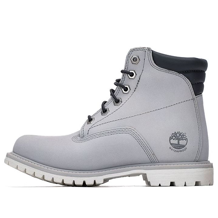 (WMNS) Timberland Waterville 6 Inch Waterproof Boots 'Light Grey' A2M1UM29