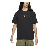 Nike ACG Front Logo T-Shirt 'Black Orange' DQ1816-010