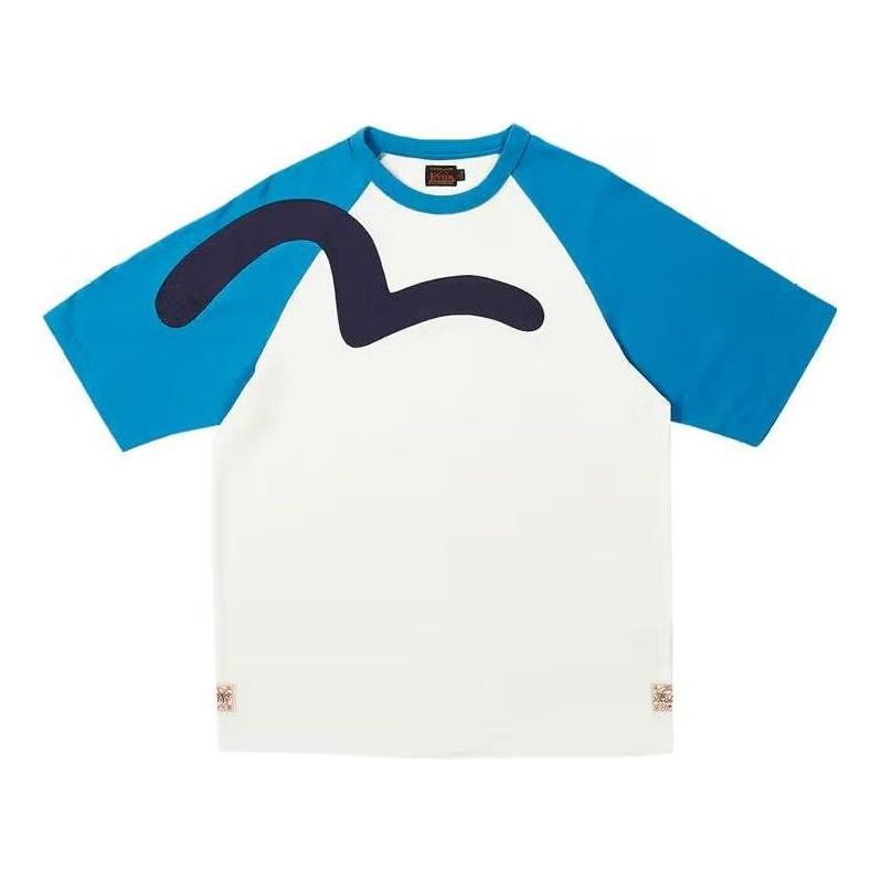 Palace X Evisu 3.0 SS23 Logo T-Shirt 'Blue' P24EVES001