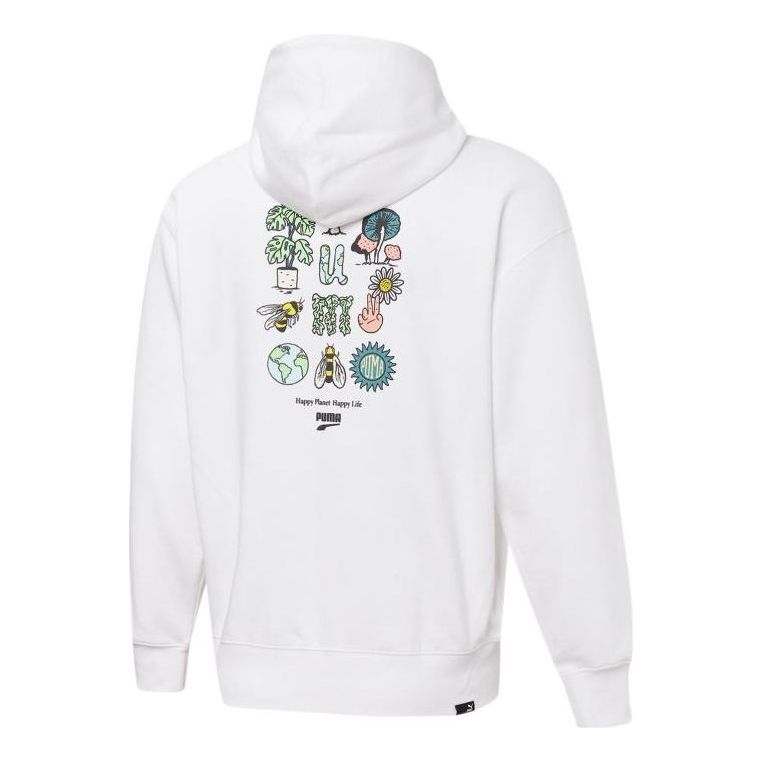 PUMA Downtown Graphic FZ Jacket White 535178-02