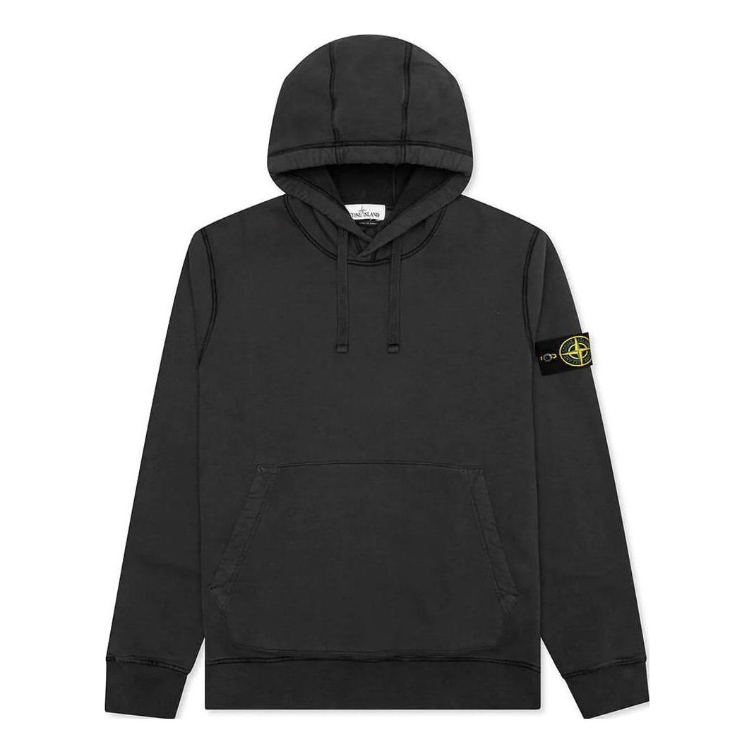 STONE ISLAND Hooded Sweatshirt 'Charcoal' 751564120-V0065