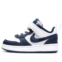 (TD) Nike Court Borough Low 2 'White Signal Blue' BQ5453-107