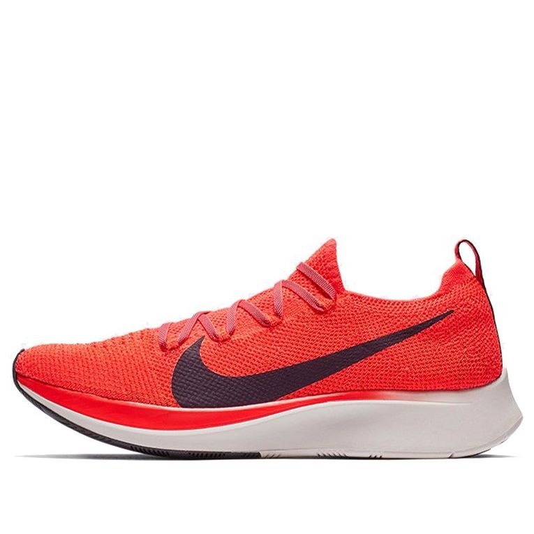 Nike Zoom Fly Flyknit 'Black Bright Crimson' AR4561-600