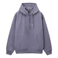 Stussy Stock Logo Applique Hoodie 'Mauve' 118475-MAUV