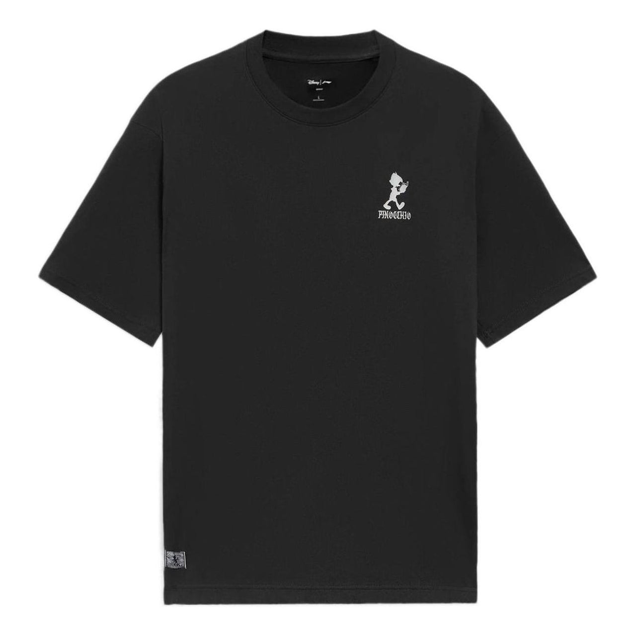 Li-Ning x Disney Pinocchio Graphic T-shirt 'Black' AHSS451-5