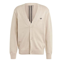 adidas Originals Rifta Oversized Intarsia Cardigan 'Beige' IM4649