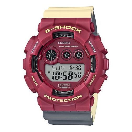 CASIO G-Shock Digital 'Red' GD-120NC-4