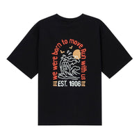 New Balance Cartoon Logo T-shirt 'Black' AMT32363-BK