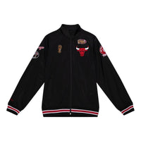 Mitchell & Ness x NBA Chicago Bulls Champ City Track Jacket 'Black' OJZP3238-CBUYYPPPBLCK