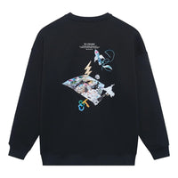 Li-Ning Way Of Wade Be The Dreamer Graphic Sweatshirt 'Black' AWDSI39-1