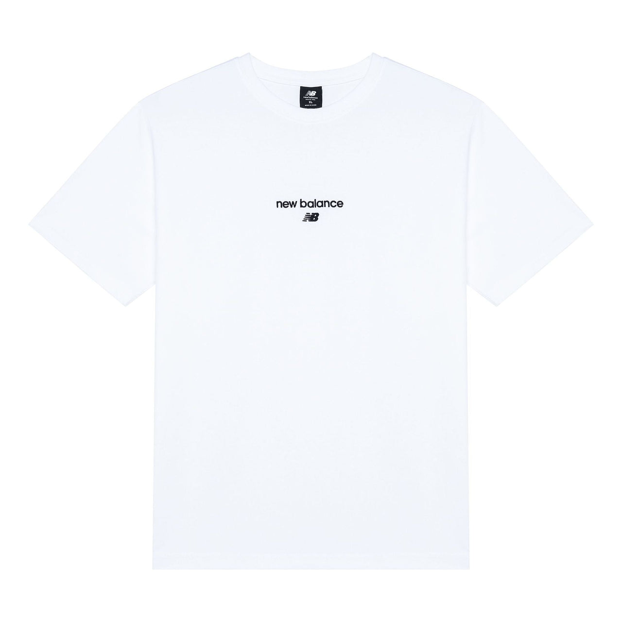 New Balance Logo T-Shirt 'White' AMT22354-WT