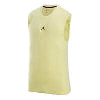 Air Jordan Casual Breathable Sports Vest 'Yellow' DM1828-706