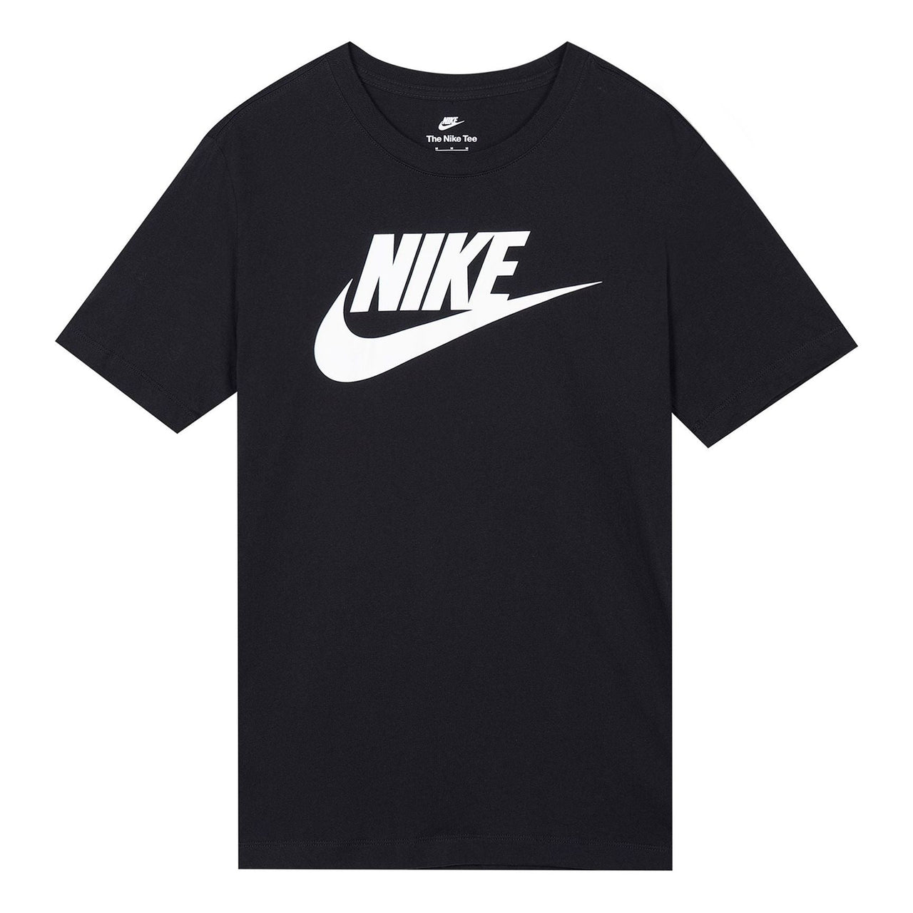 Nike Sportswear Alphabet Logo Printing Round Neck Short Sleeve Black BV0629-010