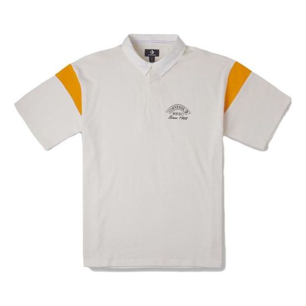 Converse Retro Polo Shirt 'White' 10026173-A01