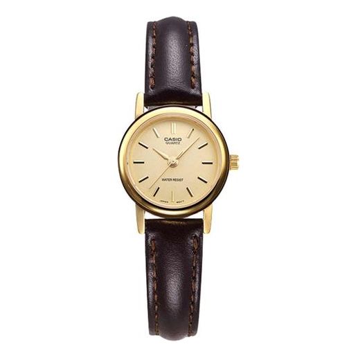 CASIO Female DRESS Japan / South Korea Fashion Gold Analog LTP-1095Q-9A