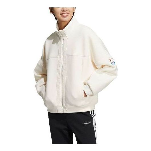 (WMNS) adidas Neo FEB PK Jackets 'White' HE4486