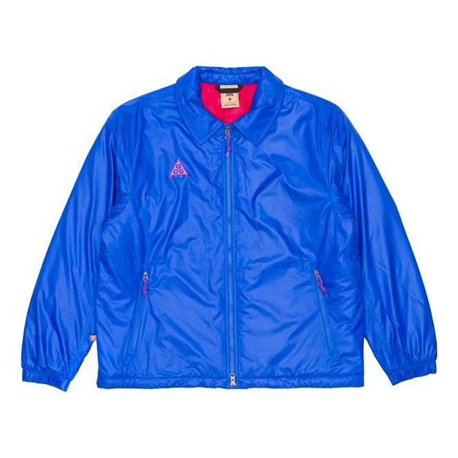 Men's Nike ACG Primaloft Jkt Outdoor Sports Padded Clothes Jacket Blue 'Hyper Royal Rush Pink' BQ7200-405