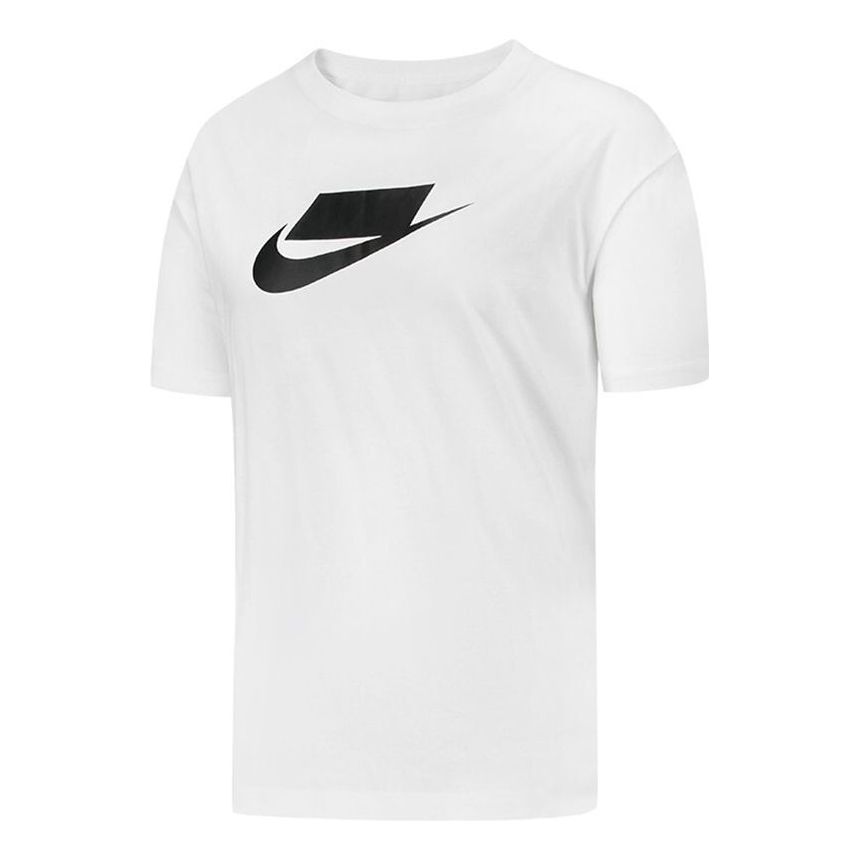 (WMNS) Nike Casual Sports Training Round Neck Short Sleeve White T-Shirt DB9828-100