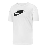 (WMNS) Nike Casual Sports Training Round Neck Short Sleeve White T-Shirt DB9828-100