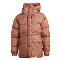 (WMNS) adidas by Stella McCartney Mid-Length Padded Winter Jacket 'Brown' HG6892