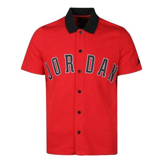 Men's Jordan Dna Distorted Basketball Sports Short Sleeve Red T-Shirt AJ1111-687