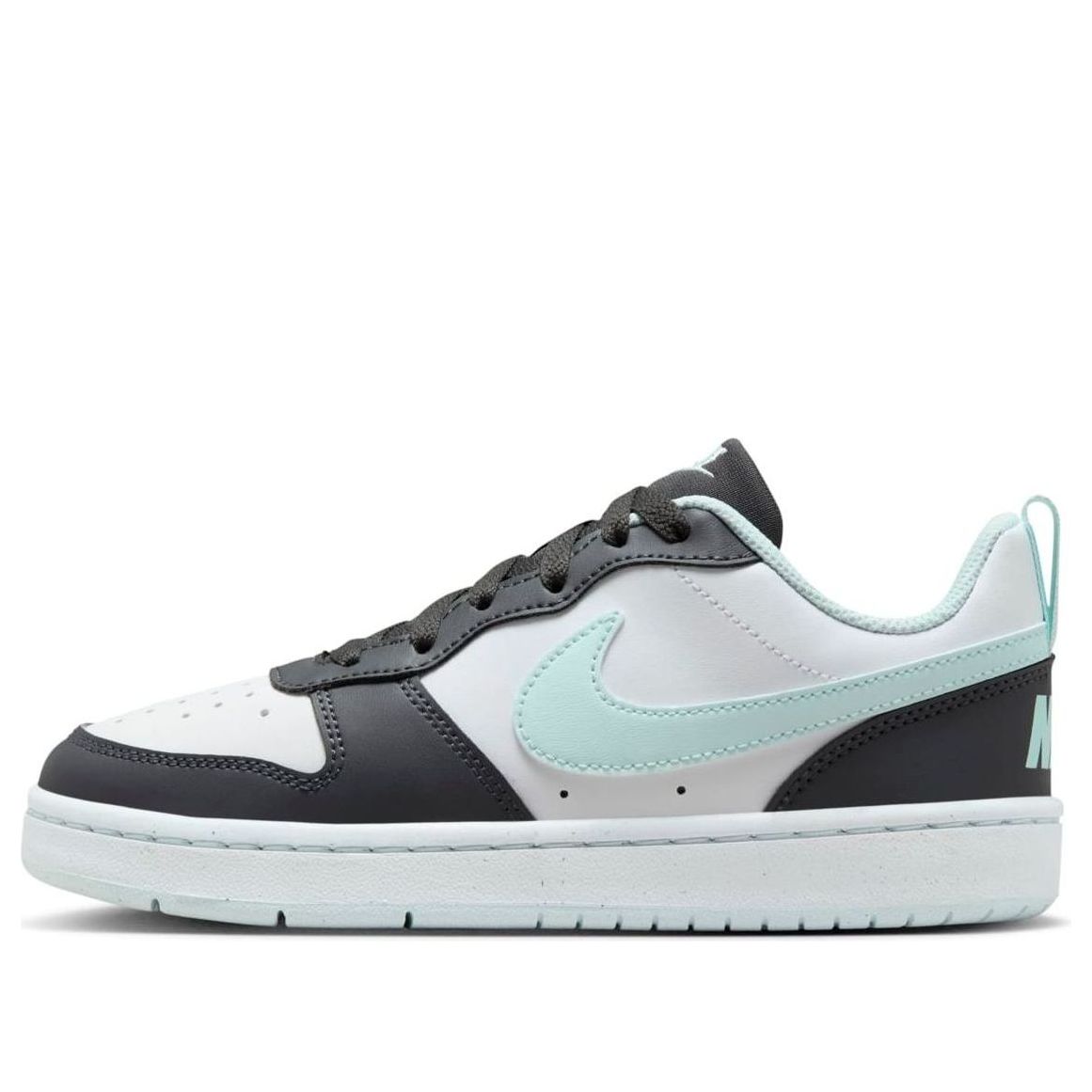 (GS) Nike Court Borough Low Recraft 'White Black Mint' HQ3258-060