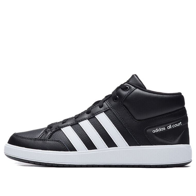 adidas neo All Court Mid Shoes Black/White H02981