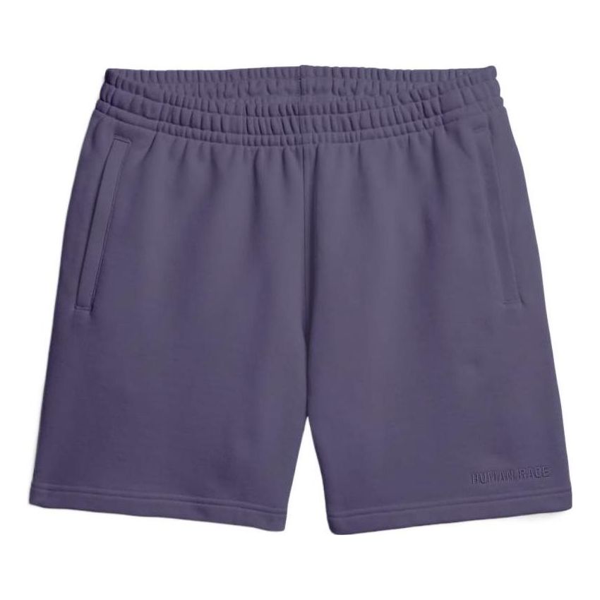 adidas x Pharrell Humanrace Small Logo Shorts 'Purple' GH4403