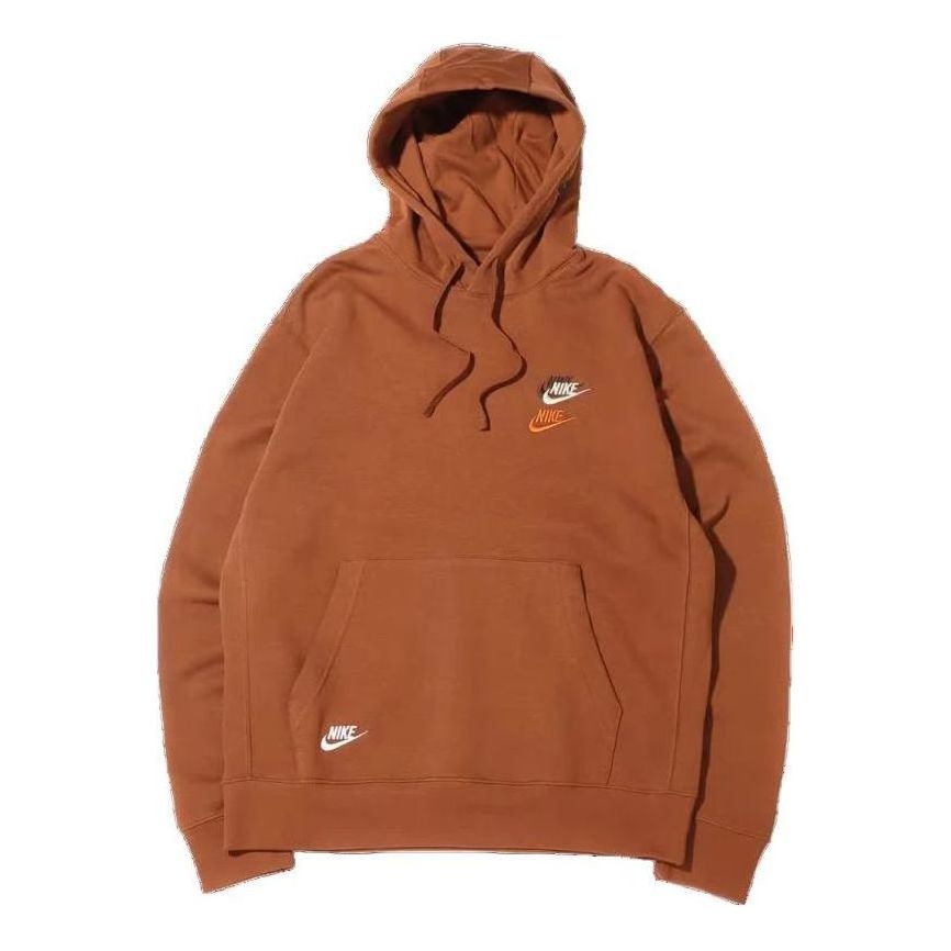 Nike Sportswear Pullover Hoodie 'Tan' DM8883-204