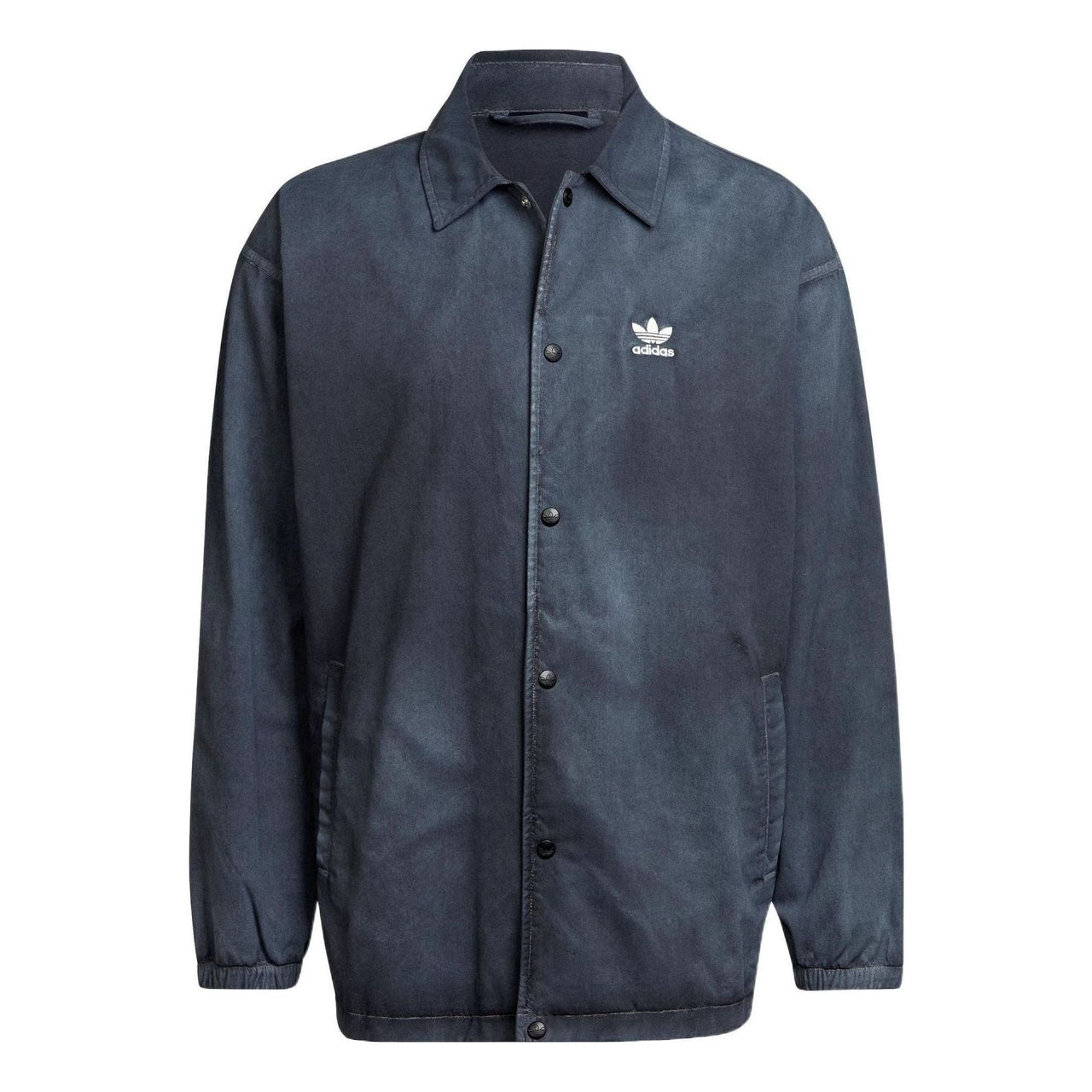 adidas originals Essentials+ Dye Coach Shirt 'Black' HK7513