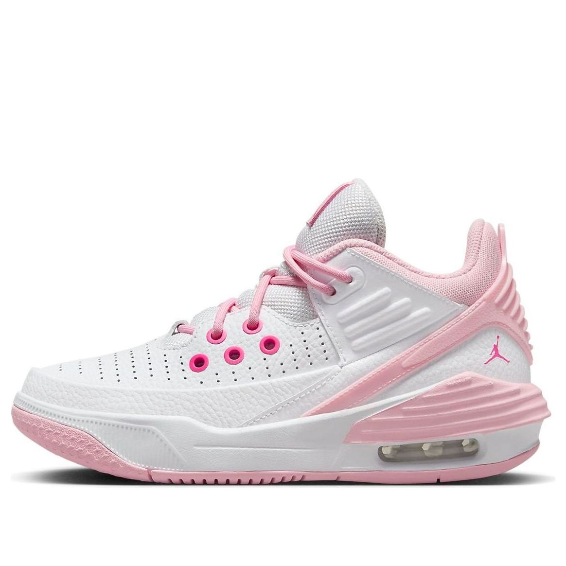 (GS) Air Jordan Max Aura 5 'White Soft Pink' FD8789-116