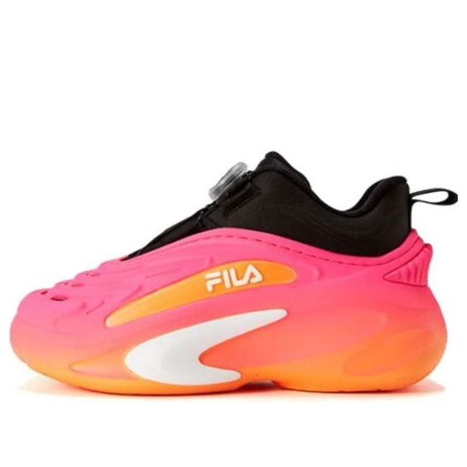 (GS) FILA Fashion Running Sneakers 'Pink Orange' K15B241107FSB
