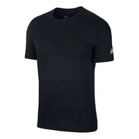 Nike SB Skateboard Casual Sports Skateboard Round Neck Short Sleeve Black CW6946-010