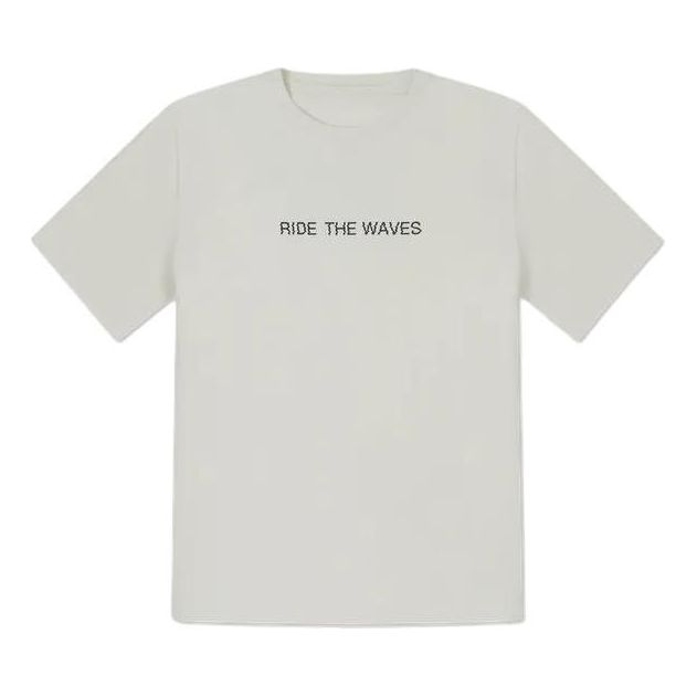 Converse Summer Verbiage T-Shirt 'Light Grey' 10027218-A01