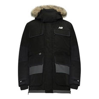 New Balance Lifestyle Cargo Parka Jacket 'Black' NP943051-BK