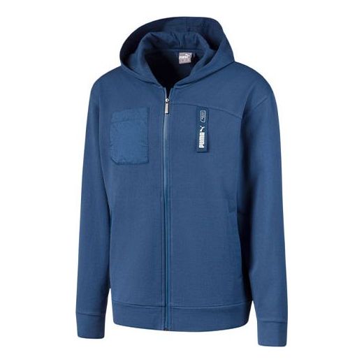 PUMA Nu-tility Logo Jacket 'Navy' 582699-43