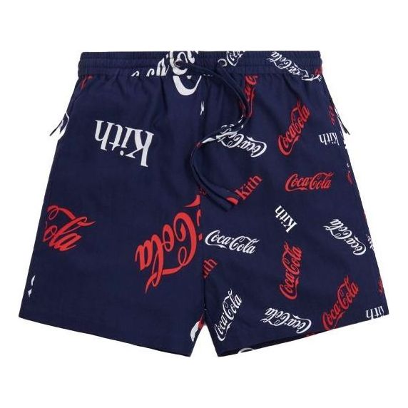 KITH x Coca-Cola Printed Short 'Navy' KH6378-102