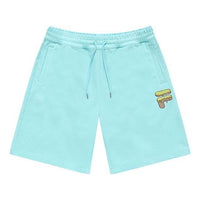 FILA FUSION Logo Print Shorts 'Sky Blue' T11U226601F-LB