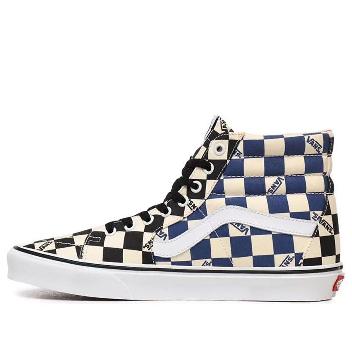 Vans Big Check SK8-HI 'Black/Navy' VN0A4U3CWRT