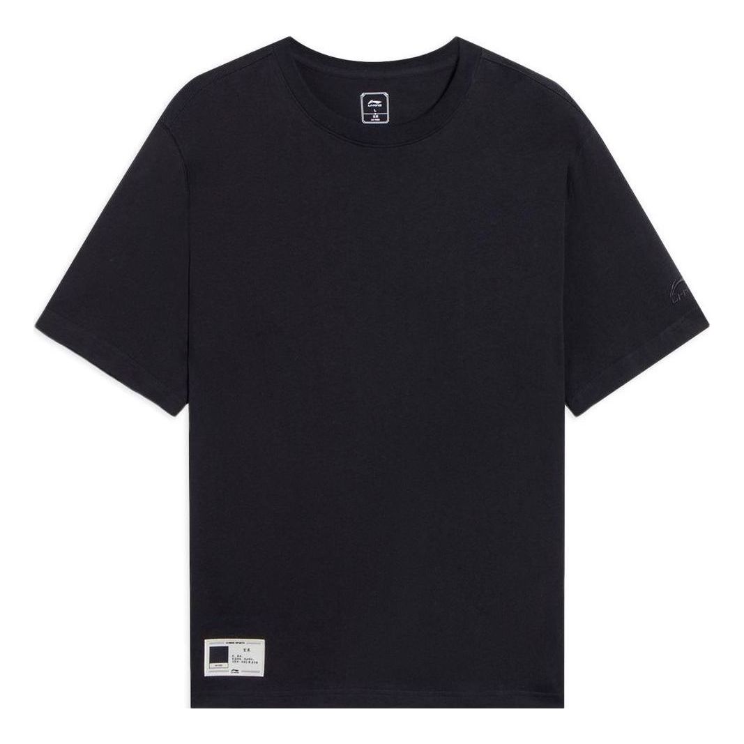 Li-Ning Lifestyle T-shirt 'Black' AHSS339-2